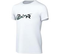 Nike Boy's Shirt B NSW N Air Tee, White/Black, FV2343-101, L