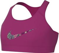 Nike Bra G NK Swsh Rev Bra Sport AOP, Fireberry/White, FD2280-615, XL