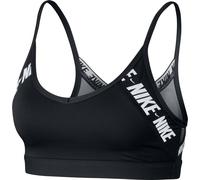 Nike Bra W NK DF Indy CB Logo Bra, Black/White, CJ0559-010, XS