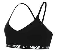 Nike Bra W NK DF Indy LGT SPT Bra, Black/Black/White, FD1062-011, 2XL