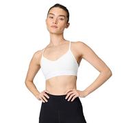 Nike Bra W NK DF Indy LGT SPT Bra, White/Stone Mauve, FD1062-100, L