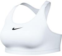 Nike Bra W NK Swsh Med SPT Bra, White/Stone Mauve/Black, DX6823-100, 3X