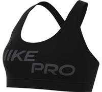 Nike Bra W NP DF Swsh LGT SPT Grx Bra, Black/White, FN2749-010, XS