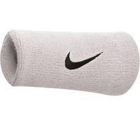Nike - Bracelet "Jumbo" 2 pièces Swoosh CS1117 (taille unique) (Blanc/Noir)