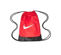 Nike Brasilia Gymsack Sac à cordon, Rouge vif/blanc