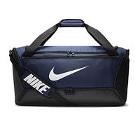 Nike Brasilia Medium Duffel-9.0 Sac de Gym Mixte Adulte, Bleu (Midnight Navy/Black/White), 61 Centimeters