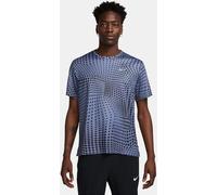Nike T-shirt Miler à imprimé intégral - Bleu S
