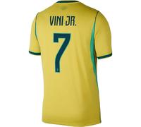 Nike Brésil Maillot dom. CDM 2026 Vini Jr 7 Enf. Jaune/Vert 147-158