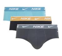 Nike Brief 3PK sous-vêtements, Denim Turq./INFI Gold/Ant Move WB, S Homme