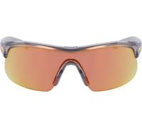 Nike - Brillantes - Lunettes de soleil "Show X1" CS2524 (Taille unique) (Gris loup/Orange)