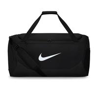 Nike Brsla L Duff-X Sac de Sport Unisexe pour Adulte, Noir/Blanc, Taille Unique