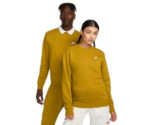 Nike BV2662-716 M NSW Club CRW BB Sweatshirt Homme Bronzine/White Taille S