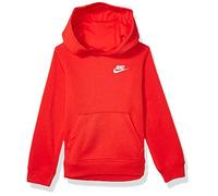 NIKE BV3757-657 B NSW HOODIE PO CLUB Sweatshirt Men's University Red/White XS