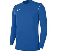 NIKE BV6901 Y NK Dry PARK20 Crew Top Sweatshirt Boys Royal Blue/White/White M