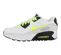 Nike CD6864 AIR Max 90 LTR (GS) Homme White/Volt-Black-Pure Platinum EU 38