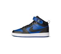 Nike Chaussure Court Borough Mid 2 pour ado Game Royal/Blanc/Noir 37.5