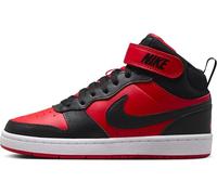 Nike Court Borough Mid 2 GS Sneaker, University Red Black White, 38 EU