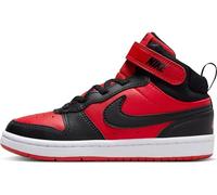 Nike CD7783-602 Nike Court Borough Mid 2 PS Homme University Red/Black-White EU 32