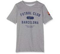 Nike CFC B NK Dry Tee Slub PRSSN T-Shirt Garçon, Dark Steel Grey, FR : L (Taille Fabricant : L)