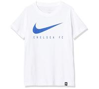 Nike CFC B NK Dry Tee TR Ground T-Shirt de Football Garçon, White, FR : M (Taille Fabricant : M)