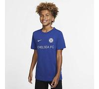 Nike CFC B NK Tee Core Match T-Shirt de Football Garçon Rush Blue FR : M (Taille Fabricant : M)
