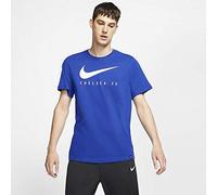 Nike CFC M NK Dry Tee TR Ground T-Shirt de Football Homme, Rush Blue, FR : M (Taille Fabricant : M)