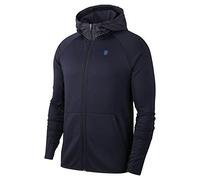 Nike CFC M NK FZ Hoodie Sweat-Shirt Homme, Obsidian/Rush Blue No Sponsor, FR : M (Taille Fabricant : M)