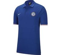 Nike CFC M NSW Polo PQ CRE Chemise Homme, Rush Blue/(White) (No Spon), FR : S (Taille Fabricant : S)