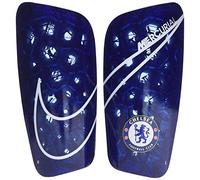 Nike CFC NK MERC LT GRD protège-Tibias Rush Blue/White FR : XL (Taille Fabricant : XL)
