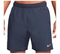 Nike Challenger 7in Brief-Lined Short Short de running Hommes-bleu, argent, Taille XL