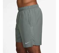Nike Challenger Dri-Fit DV9359-364 Short de Course avec Doublure pour Homme, Vert Clay/argenté réfléchissant (env. 18 cm)