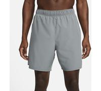 Nike Challenger Mens 2-In-1 Running Shorts Gris fumé L Male