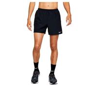 Nike Challenger Short Homme, Noir/Réflexion Silv, 2XL