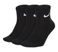 Nike Mixte Everyday Lightweight Socks, Black/White, XL EU