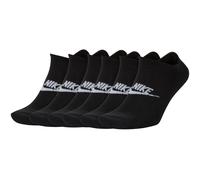 NIKE Chaussettes de sport gris clair / noir, Taille 46-50