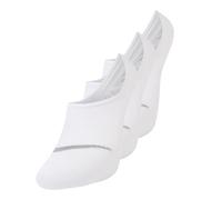 Socquettes ouvertes de training Nike Everyday Plus Lightweight pour Femme (3 paires) Blanc/Wolf Grey 34-38