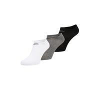 NIKE Chaussettes de sport gris / noir / blanc, Taille 46-50
