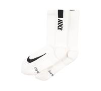 NIKE Chaussettes de sport 'Multiplier' noir / blanc, Taille XL