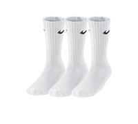 Nike Mixte Cush Crew - 3p Value Chaussette, Blanc/ Noir, M EU