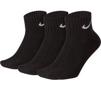 NIKE Chaussettes de sport noir / blanc, Taille 42-46