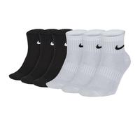 NIKE Chaussettes de sport noir / blanc, Taille 46-48