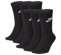 NIKE Chaussettes de sport noir / blanc, Taille 46-50