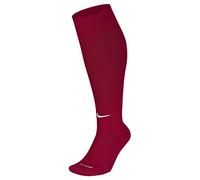 Nike Chaussettes Dri-Fit de football classiques à hauteur des genoux, unisexes pour adultes, rouge/blanc, M (38-42)
