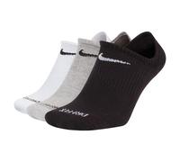 Nike Chaussettes Unisexe Everyday Plus Dri-Fit (3 Paires) - 911 ( Gris/Noir / WH