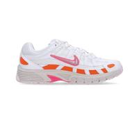 Nike - Chaussure basse blanche avec accents roses - Femme - Sport - Blanc - Taille: 36 1/2 EU
