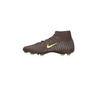 NIKE Chaussure de foot chocolat / citron vert / gris, Taille 44