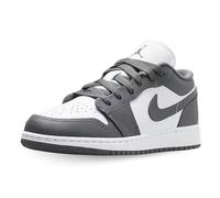 Nike Chaussures Air Jordan 1 Low (GS) Code 553560-044 Gris Garçons, Gris et blanc., 38 EU