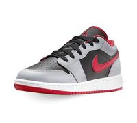 Nike Chaussures Air Jordan 1 Low (GS) CODE 553560-060, Noir, gris, rouge., 39 EU
