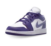 NIKE Chaussures Air Jordan 1 Low (GS) Code 553560-551 Violet Garçons, Violet et blanc., 37.5 EU