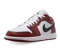 Nike Chaussures Air Jordan 1 Low Se Code HF3148-102 Blanc, Blanc Bordeaux Noir, 44.5 EU